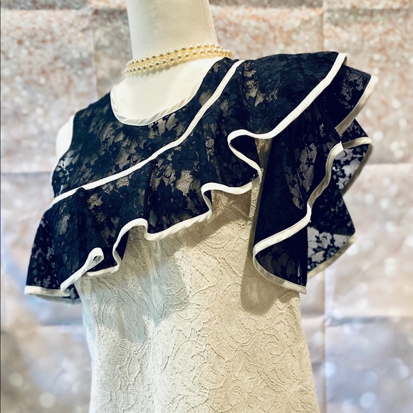 Nha Khan Dress White and Blue - Picture 2 of 5